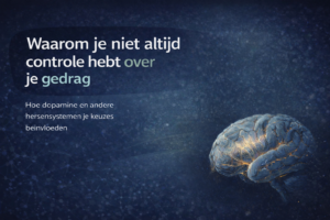 Waarom je niet altijd controle hebt over je gedrag